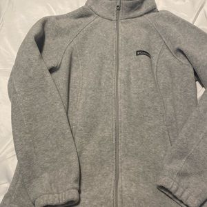Gray Columbia zip up